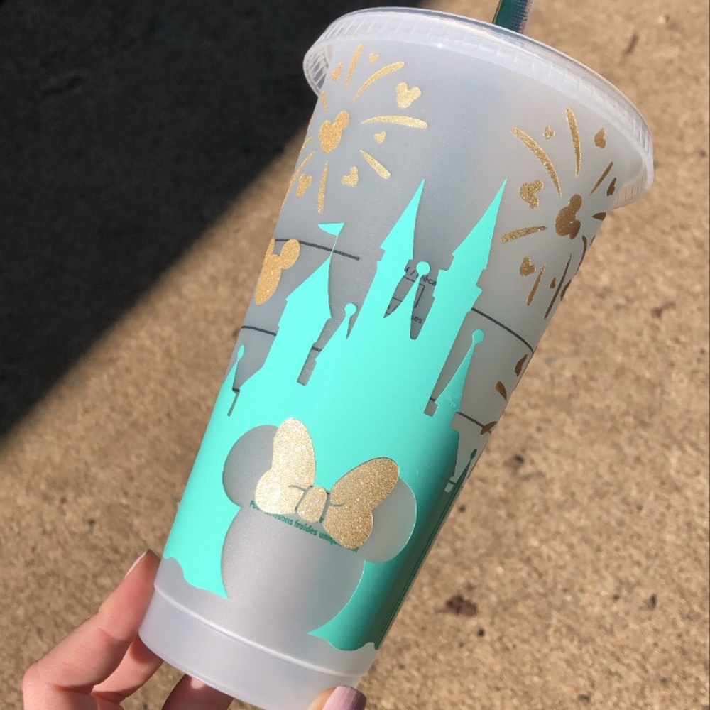 Disney designed Starbucks reusable venti cold cup